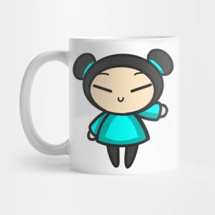 Cyan Pucca Mug